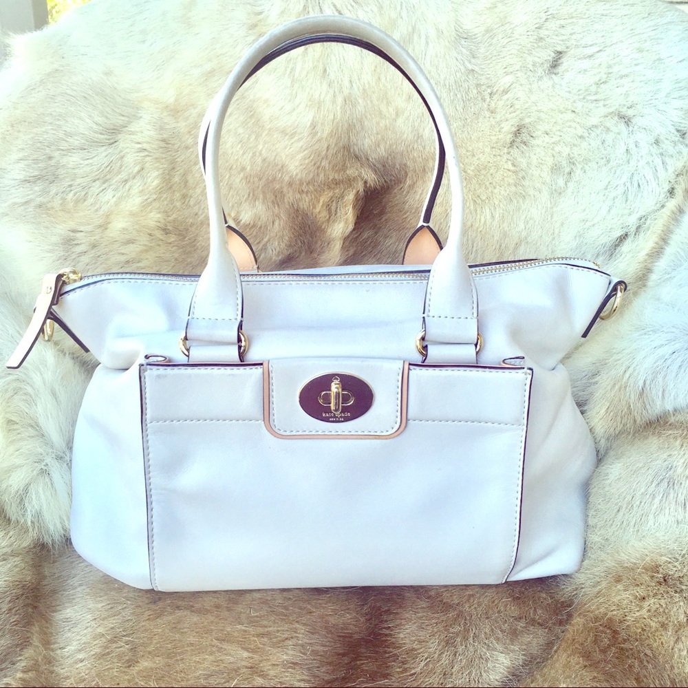 White Kate Spade bag